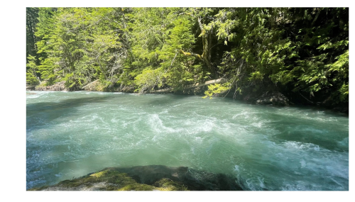 white river at buck creek Image